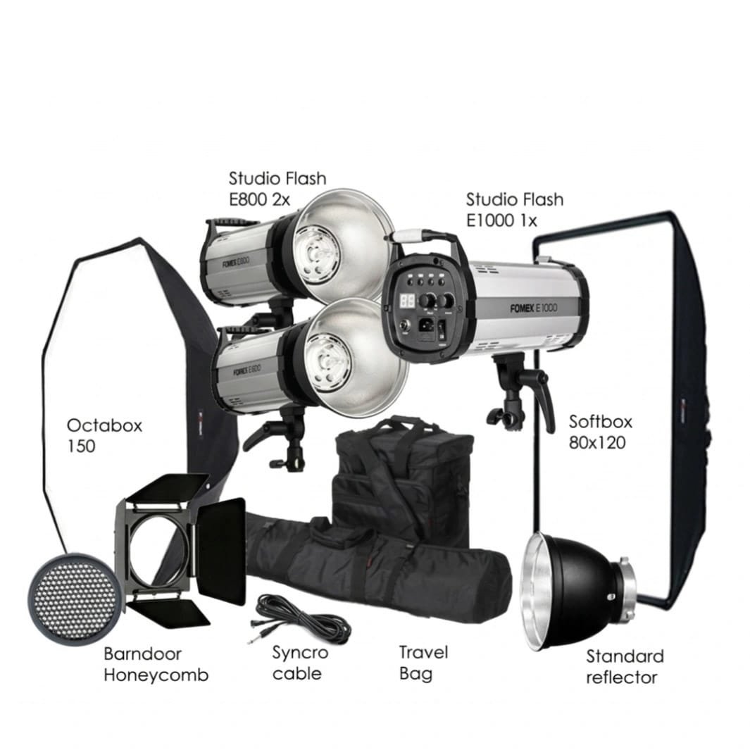 Fomex E Studio Kit 318 - Studio Flash Light